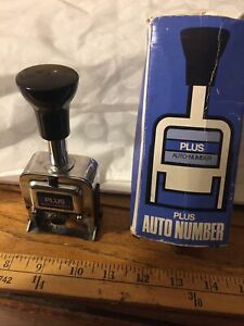 Vintage PLUS auto-Number Type A