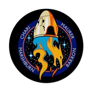 SpaceX Crew-3 Mission Patch Round Mousepad