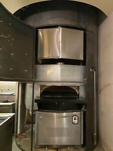 Woodstone WS-MS-6-RFG-IR-NG Pizza Oven With Hood Attachment, Excellent Condition