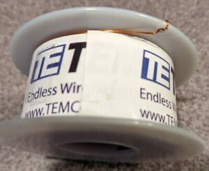 New Temco Copper Magnet Wire GP/MR 200 Round 25 Gauge