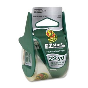 Duck 393185 1.88&#034; X 22.2 Yard EZ Start Sealing Tape with Dispenser