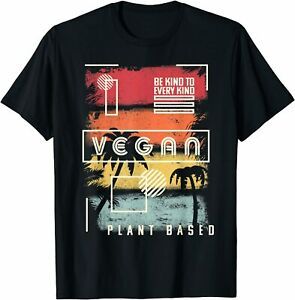 NEW Limited Vegan Retro Style Vintage Premium Tee T-Shirt