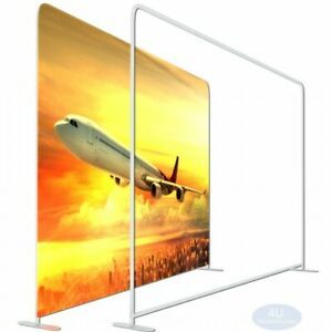 8x8ftTension Fabric EZ Tube Display Wall Stand for Straight Booth Exhibit Show