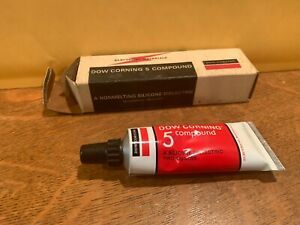 DOW CORNING 5 Dielectric Silicone Compound Grease Lubricant 2 oz. tube