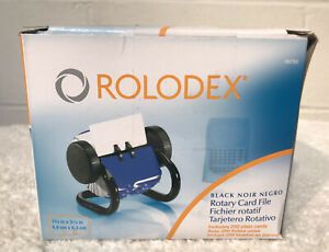 ROLODEX~#66700 Rotary Card file 2006 New open box + A-Z index cards, 250 blank