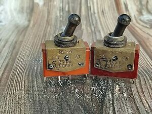 Toggle switch TV 1-4 two-pole rocker switch (switch) for 2 positions Off-On