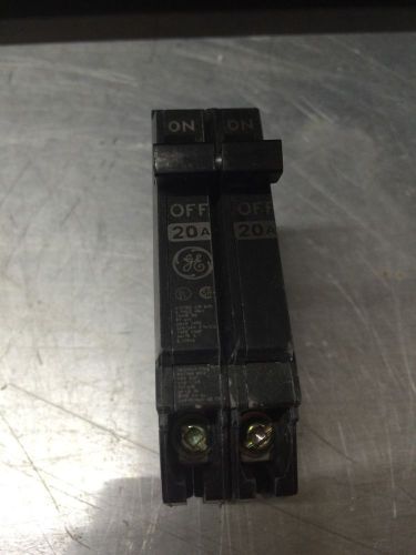 GE GENERAL ELECTRIC THQP220 NEW CIRCUIT BREAKER 2 POLE  20 AMP 240 VAC