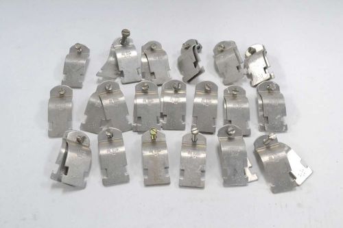 Lot 19 new thomas&amp;betts strut clamp size 1-1/4in rigid b339413 for sale