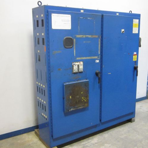 Hoffman industrial control panel enclosure box 81&#034;w x 22&#034;d x 87&#034;h w/disconnect for sale