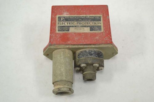 POTTER PS10-1 PRESSURE ACTUATED TYPE WATER FLOW 20PSI SWITCH B352567