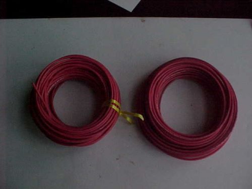 100 ft.stranded copper wire # 16  tffn gas and oil resistant  Two 50&#039; pieces