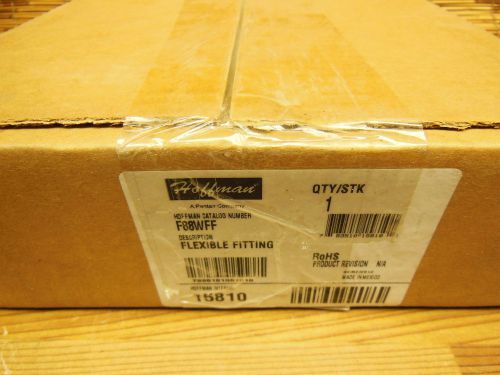Hoffman f88wff flexible fitting for feed-through wireway for sale