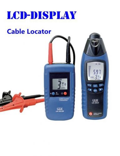 Newest CEM LA-1012 Mini Cable Locator Tester Meter with Transmitter Wire Finder