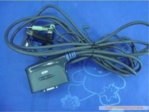 1PC  ATEN CS62US  KVM / USB switch - USB - 2 x US  USED