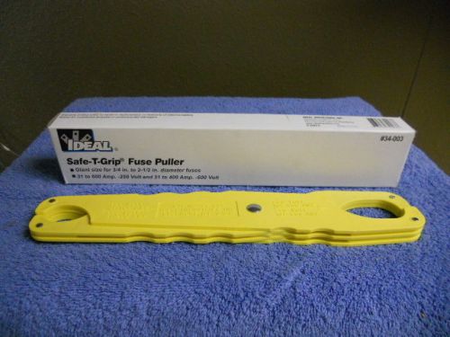 Fuse puller ideal safe-t-grip k 3202-2 for sale