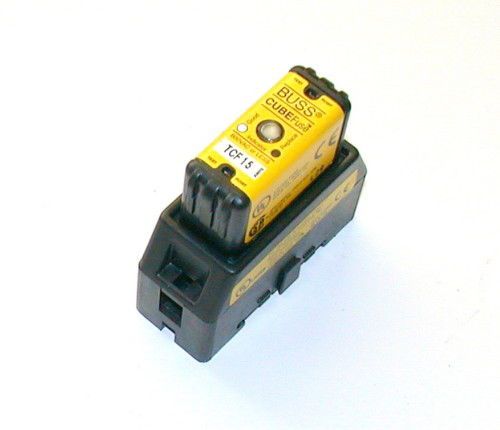 Bussman cube fuse and fuse holder model tcf15    tcfh60 for sale