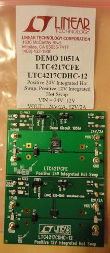 Linear LTC4217Cxx Positive 24V / 12V Integrated Hot Swap Demo Circuit