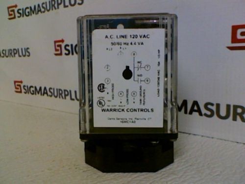 Warrick Controls 16MC1A0 Control Relay 120VAC 50/60 Hz 4.4VA
