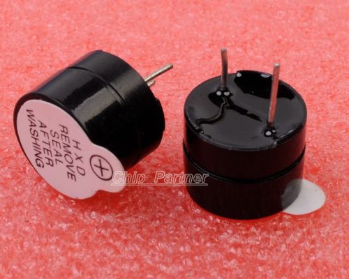 10pcs 12v active buzzer continous beep 12*9.5mm for sale