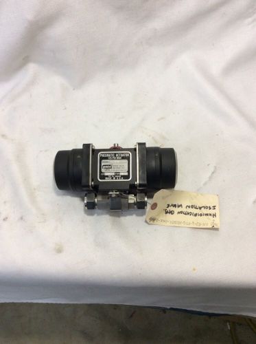 Gemini valve a512 sm50-a512 cw-c 125psi max. pneumatic actuator 3/4&#034; tc for sale