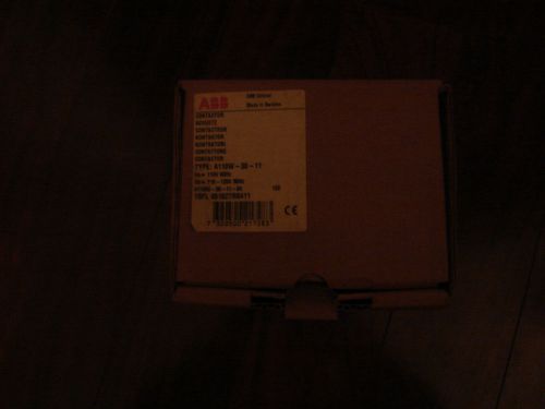ABB A110W-30-11 CONTACTOR    NEW IN BOX