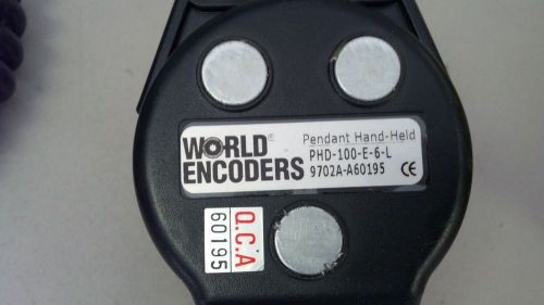 World encoders phd-100-e-6-l  hand-held pendant for sale