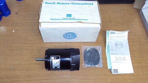 NEW IN BOX BODINE SMALL MOTOR ELECTRIC MOTOR 32D3BEPM 1/12 HP 2500 RPM