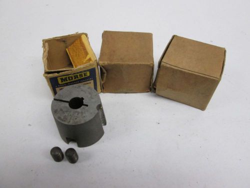 LOT 3 NEW DODGE RELIANCE ASSORTED 1215 1/2 TAPER-LOCK BUSHING 1/2IN BORE D303309