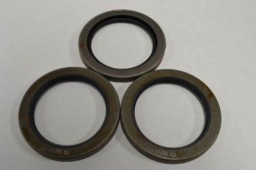 LOT 3 NEW CHICAGO RAWHIDE CR 28745 SHAFT OIL SEAL 2-7/8X3-7/8X7/16IN B259480