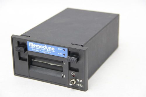 Vintage Memodyne MAP-20 Alphanumeric Thermal Printer 11-40V DC Fuse: 3A Fast