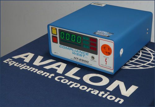 Compliance west ht-2800 dc hipot tester; 0 to 2800v, up to 5ma for sale