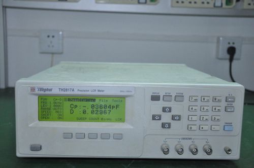 TH2817A Precision LCR Meter 50Hz to 100kHz ,0.01V to 2.0V, 240x64 dot matrix LCD
