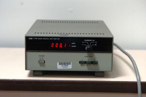 Yokogawa 2509 digital wattmeter 40 to 400 hz for sale