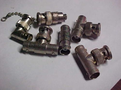 ADAPTERS LOT OF SIX PC&#039;S TYPE BNC TO BNC