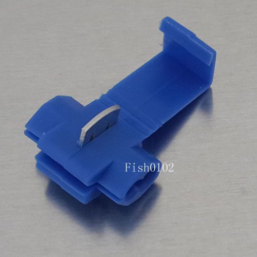 Wire terminals quick connector cable clamp 100pcs(16-14AWG)