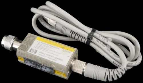 HP/Agilent 8481A 10MHz-18GHz 50? 1uW-100mW RF Source Power Sensor w/11730A Cable