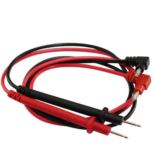 1 pair multimeter test lead probe wire cable banana plug probe 1000v for sale