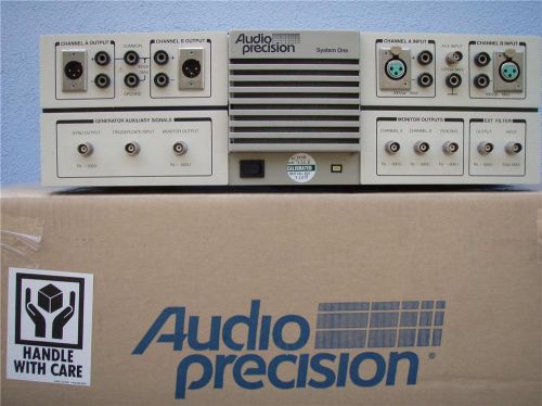 Audio precision audio analyzer sys-22-non-a - cal, warranty for sale