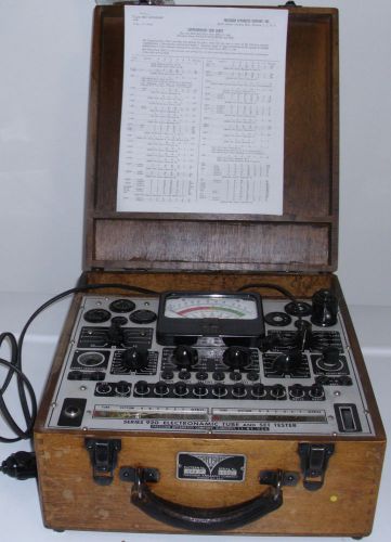 Precision 920  tube tester  Working Condition