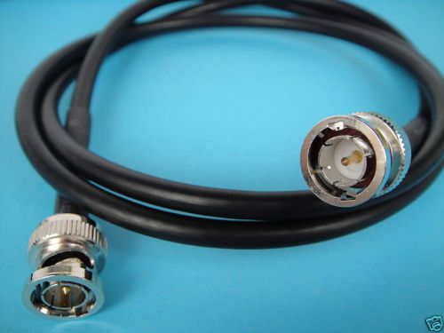 Bnc male to bnc male coaxial jumper rg58 test cable,bba for sale
