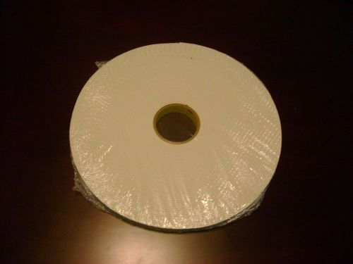 3m 4008 double-sided foam mounting tape, 1 in x 36 yard roll for sale