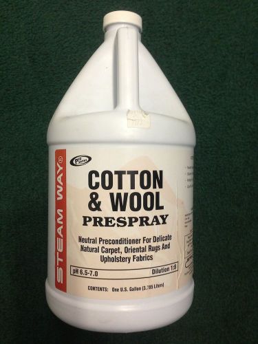 Carpet Cleaning Steam Way COTTON AND WOOL PRESPRAY Upholstery 9061000