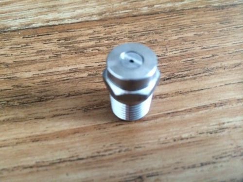 Pressure washer 15 degree nozzle 1/4&#034; male (npt) screw tip for sale