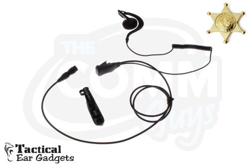 Quick release earpiece owl lapel mic motorola apx4000 apx6000 apx7000 radio for sale
