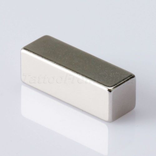 1x N35 Strong Block Square Cuboid Rare Earth Neodymium Magnet F30 x 10 x 10mm