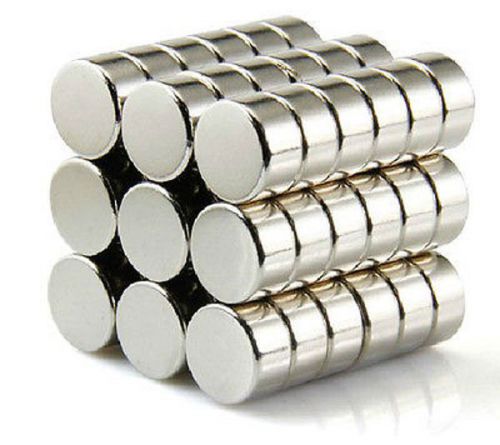 25pcs 10mm x 5mm neo neodymium disc  rare earth  strong magnets craft models n35 for sale