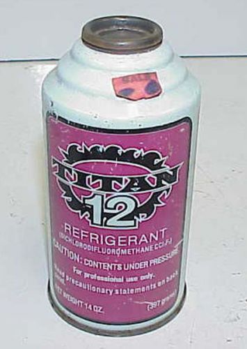 One 14oz can r12 refrigerant titan nos for sale