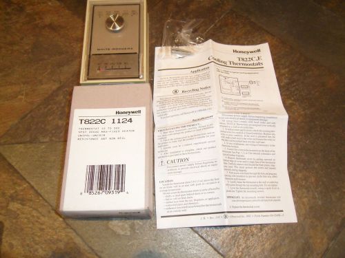 Honeywell t822c 1124 cooling thermostat t822c1124  50-86f 10-30 30v nib lot of 6 for sale