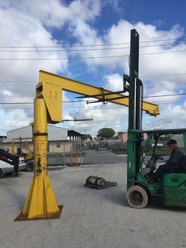 North american industries jib crane 1/2 ton for sale