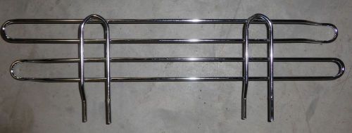 10 Metro Wire Ledge  18&#034; wide Shelf End or Edge to keep stuff from falling off